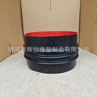 Rubber Soft Connection Cloth Silicone Bellows Telescopic Tube for Power Plant Transformers High Temperature and Wear Resistant Silicone Tube