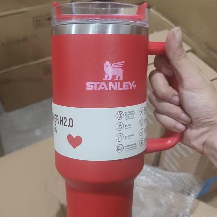 跨境亚马逊现货史丹利保温杯stanley2代40OZ大容量冰霸不锈钢车载|undefined