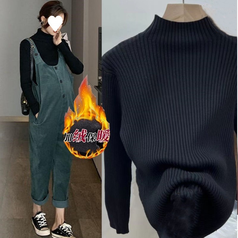 妊婦の背もたれのズボンの春秋服の妊婦のズボンの外は潮のお母さんのファッションの新型の大きいサイズのゆったりしている秋冬のタイプの2つのセットを着ます。|undefined