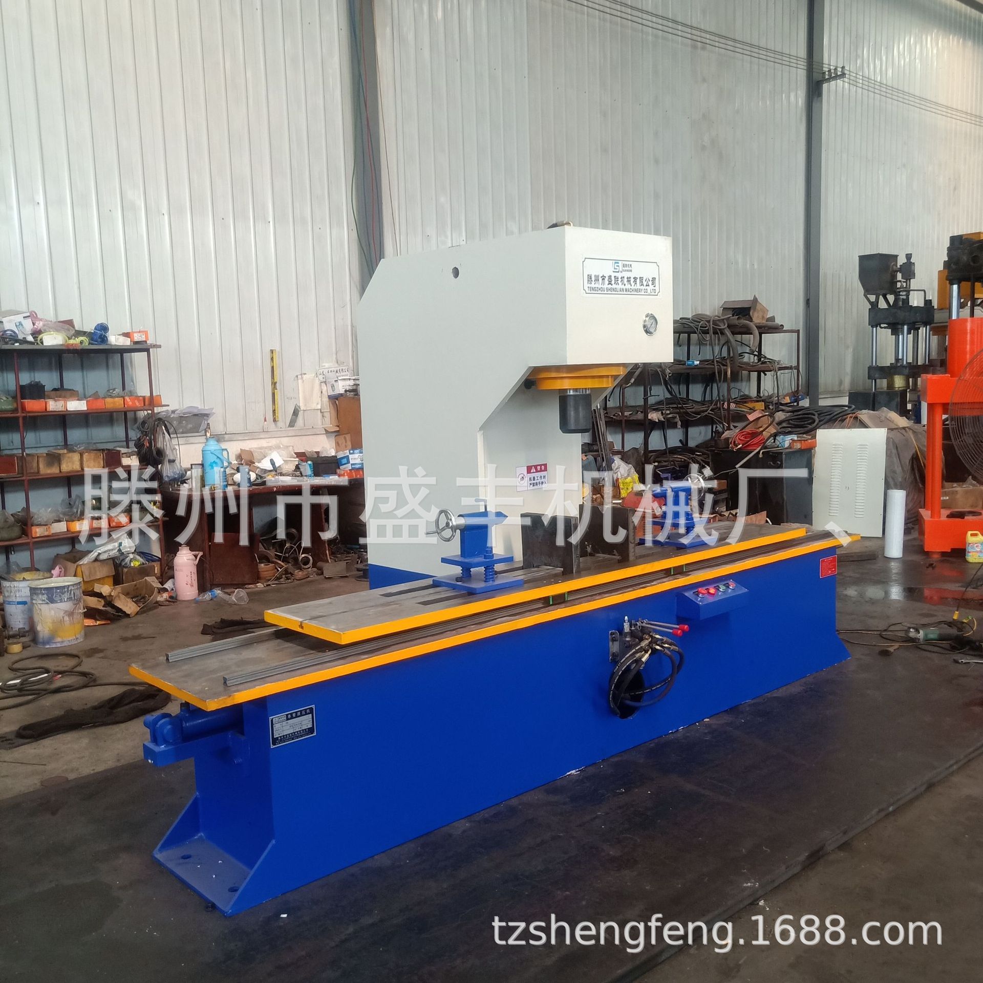 315吨单臂校直机，圆钢校正机厂家定做，滕州盛丰机械厂