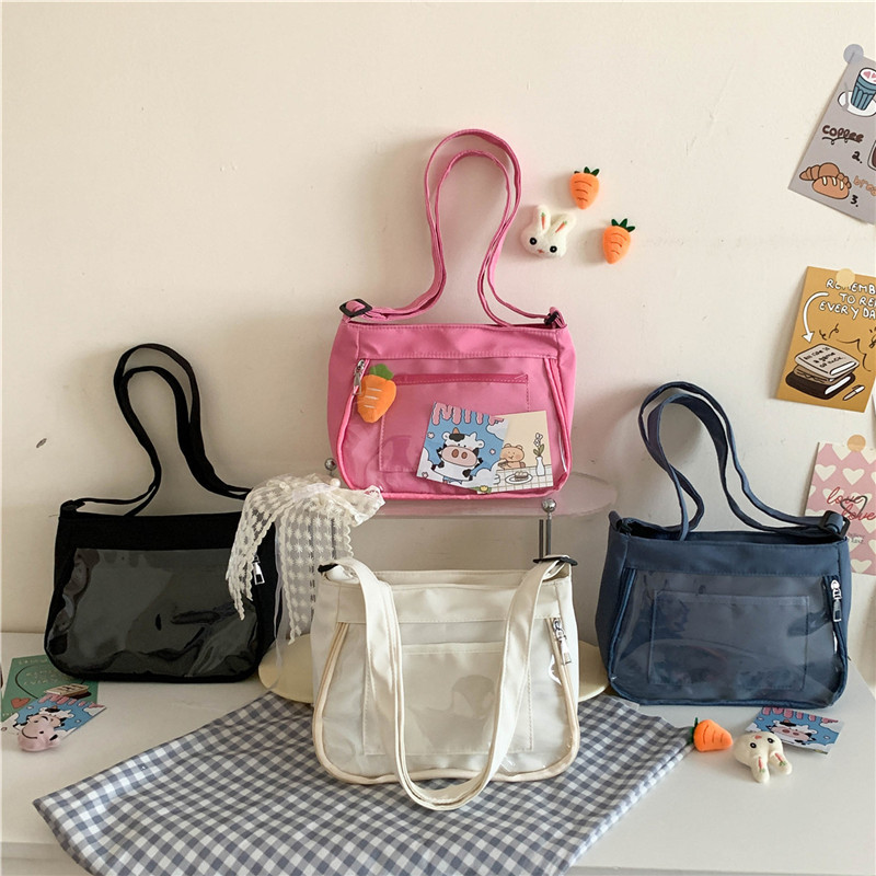 2024 verano nuevo bolso japonés para la escuela bolso de hombro bolso de dolor bolso de cómic bolso de mujer