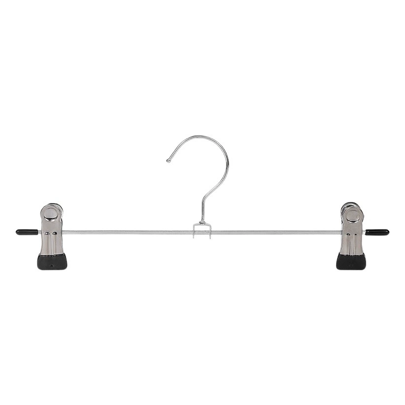 Железная вешалка для брюк многофункциональная Нескользящая Выдвижная железная вешалка для хранения брюк зажим Бытовая пластиковая вешалка для брюк зажим для юбки