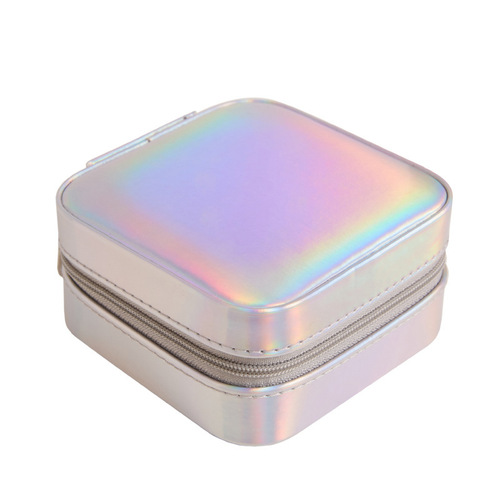 Accessories jewelry box storage box earring ring box decorative earrings and accessories storage box Instagram style large capacity mirror