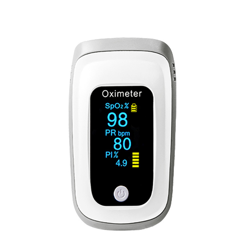 脉搏血氧仪指夹式血氧饱和仪Oximeter家用SPO2血氧测量仪现货工厂