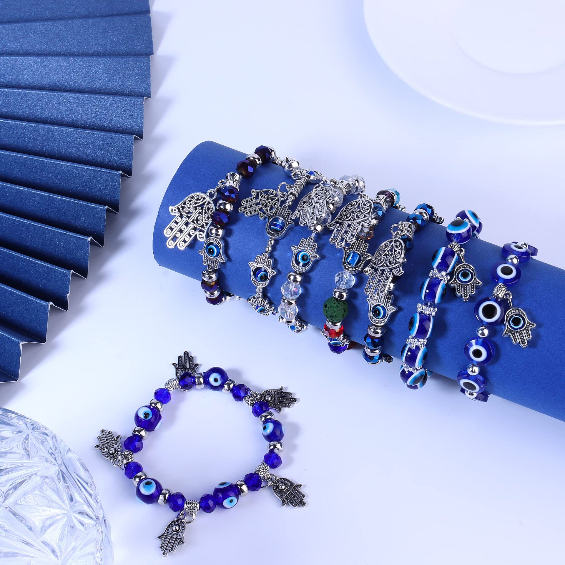 Ethnic Style Eye Mixed Materials Wholesale Bracelets display picture 2