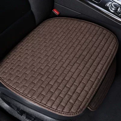 Seat cushion, seat cover – Neutral Car Seat Cushion Four-Season Single-Piece - brown-square-mat