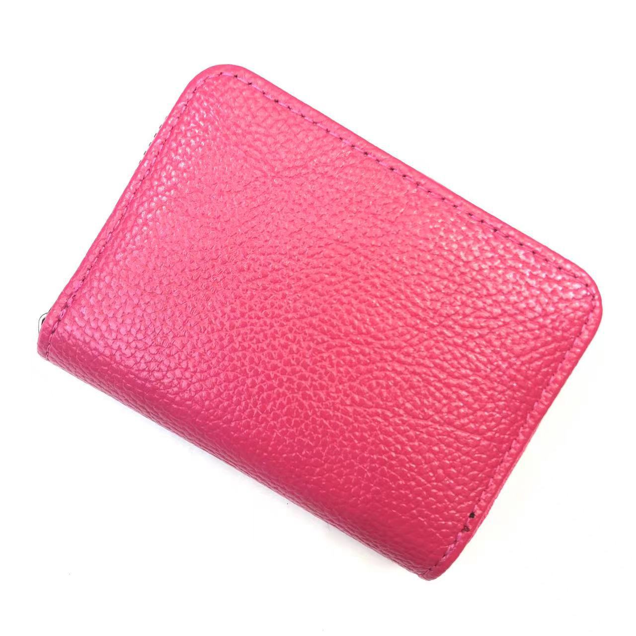 Unisex Solid Color Pvc Zipper Card Holders display picture 4