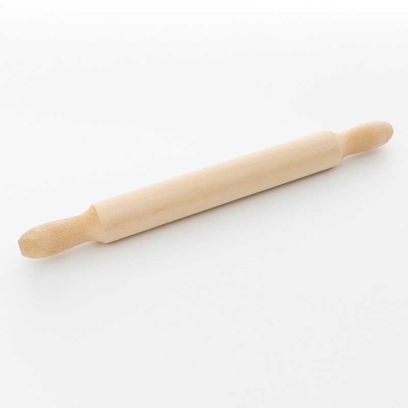 Wooden rolling pin pressing pin medium wooden noodle stick household kitchen gadget