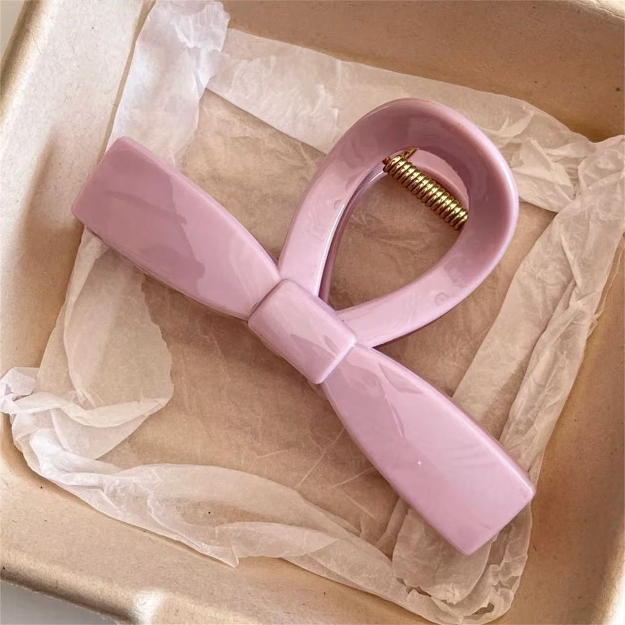 Pink bow tie