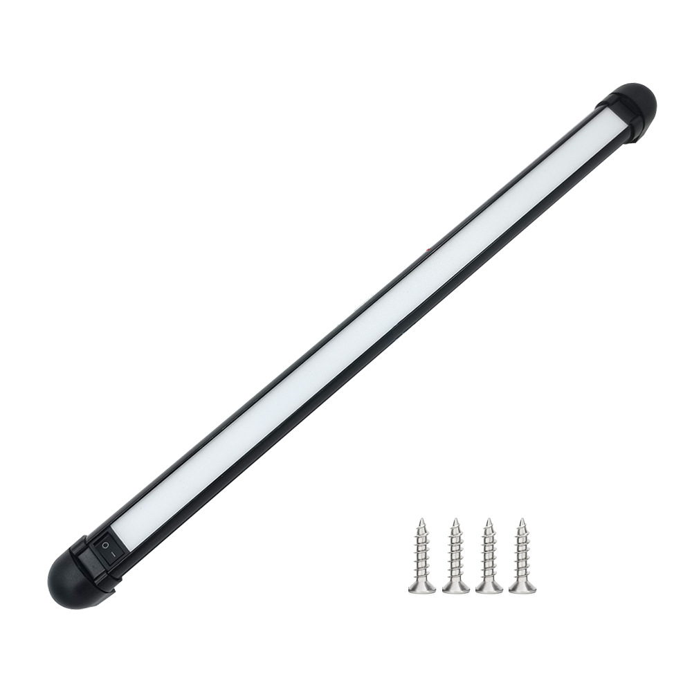 Car roof light, in-car LED reading light, RV light with switch, 180-degree rotatable RV interior light