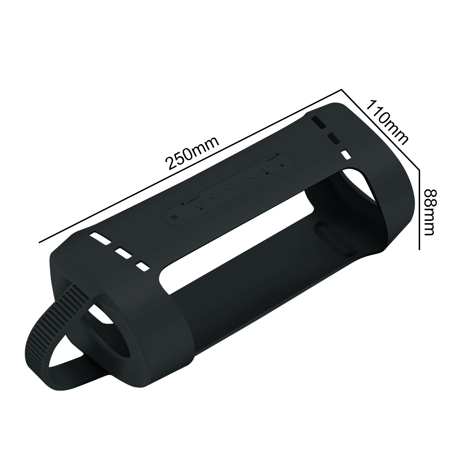 Sony/索尼 SRS-XB33無線藍牙音響硅膠保護膠套