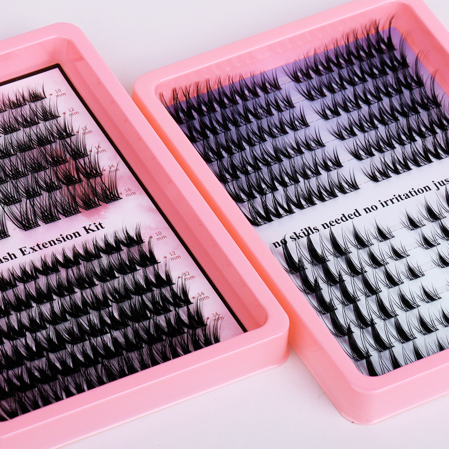 American dense false eyelashes natural cluster set segmentación false eyelashes perros ojos redondos perros suaves
