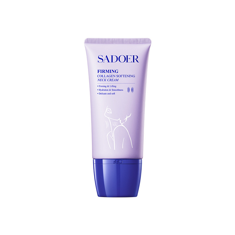 Colágeno Hexagon Peptídeo de la flor superior, estiramiento de belleza, cuidado de cuello de bolas hidratante, alivio de las líneas de cuello image 6