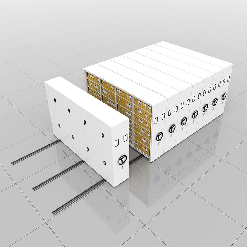 Estante compacto gabinete archivador gabinete eléctrico manivela archivo móvil certificado gabinete completo inteligente sistema de archivos inteligente