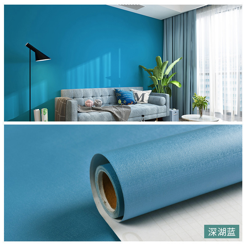 [Self-adhesive Macaroon] Deep Lake Blue