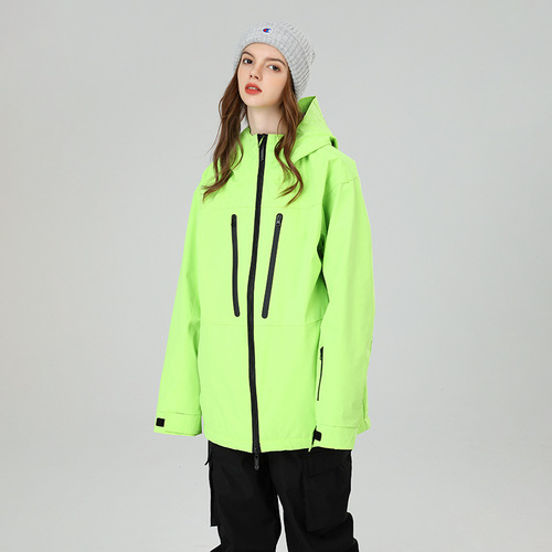 Women's Snowsports Jacket 21st Snowsports New Model Windproof Warm Breathable Dual-Skis Snowsports Jacket