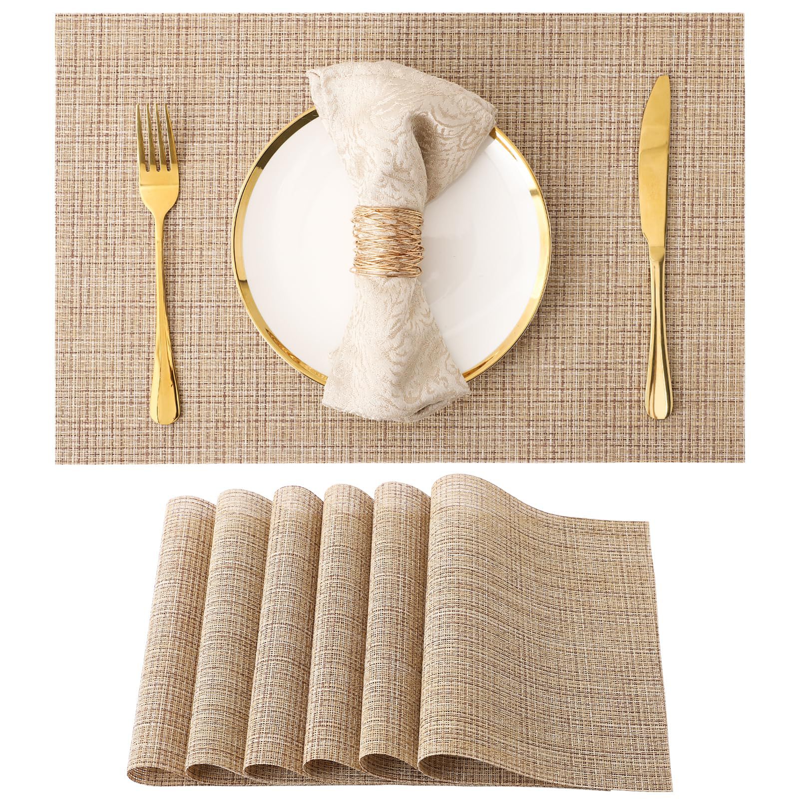 Amazon multi-color mantel a juego Mesa toalla Mesa estera arena olla estera adecuado para el hogar cocina decoración PVC occidental mantel