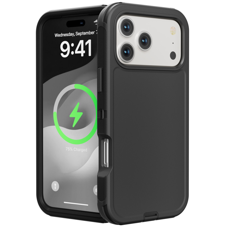 适用苹果iPhone17ProMax三防手机壳机器人17Air三合一手机壳17Pro|undefined