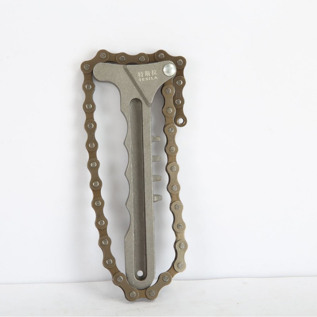 厂家供应汽车维修工具  钢带扳手 元宝板手 品质好链条机滤扳手