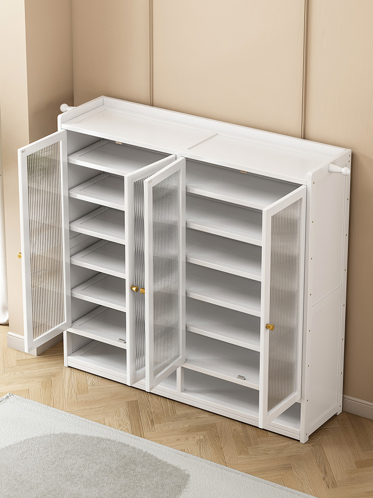 Shoe Cabinet for Home Entrance, Integrated Wall-Mounted Indoor Hallway, Large Capacity, 2025 New Model, Space-Saving
