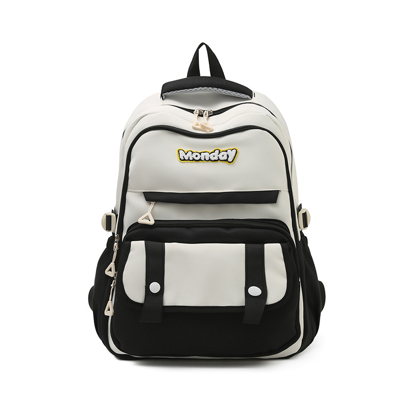 Estilo universitario linda mochila de gran capacidad para mujer casual mochila de todo fósforo niña de secundaria estudiante de secundaria mochila de computadora