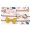 3pcs Baby Headband Cute Bow Girl Head Bands Turban Newborn F