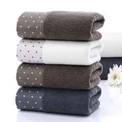 A5L10條裝毛巾純棉洗臉家用成人大面巾柔軟吸水加厚全棉回禮手巾