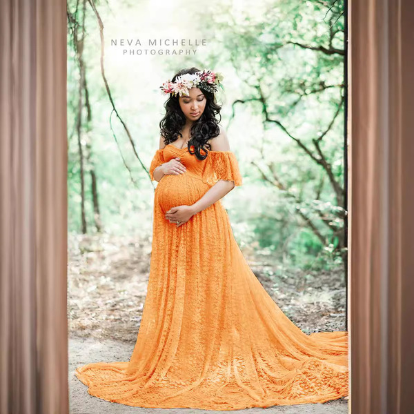Lace bodysuit for pregnant