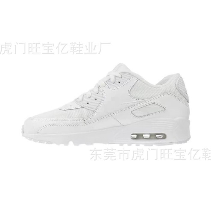 European Station Classic Max 90 Air Cushion Shoes Low-Top Sports White Running Shoes Top Version Back Palm Shoes Cross-Border Export Shoes