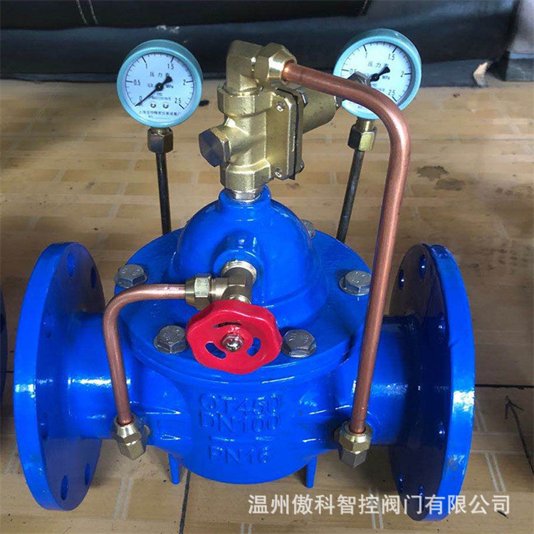 200X市政供水减压稳压阀 200X-16P 不锈钢隔膜式减压稳压阀 DN150