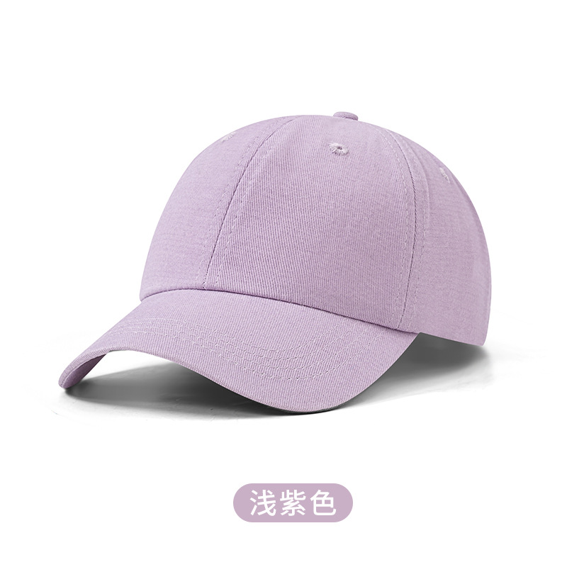 Nuevo sombrero de béisbol de algodón suave para niños, sombrero de moda coreano para niños, niñas, sombrero multicolor de macarón para niños image 19