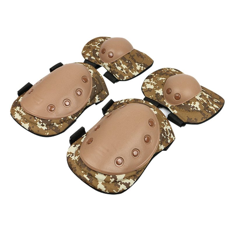 Rodilleras, coderas, arrodillarse y gatear, equipo de protección para deportes al aire libre, ciclismo, montañismo, entrenamiento de protección de seguridad, rodilleras tácticas