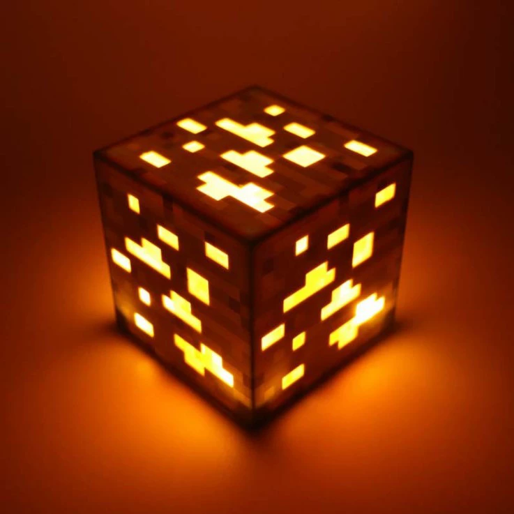 Color‑changing mining ore lamp night light, rechargeable, multi‑mode gift models (keychain, bottle, torch)