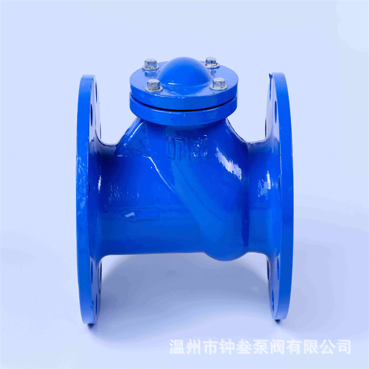 HQ41X-10C 铸钢防倒流球形止回阀 滑倒滚球式止回阀 温州阀门厂