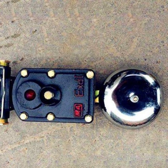 estructura compacta y conveniente para instalar campana eléctrica a prueba de explosiones para uso en la mina de aleación de aluminio moldeo por fundición