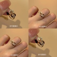 18k������ʯ�R���ʳָ���йŏ͹ž��½�ָ�p�ݸ߼������Ů