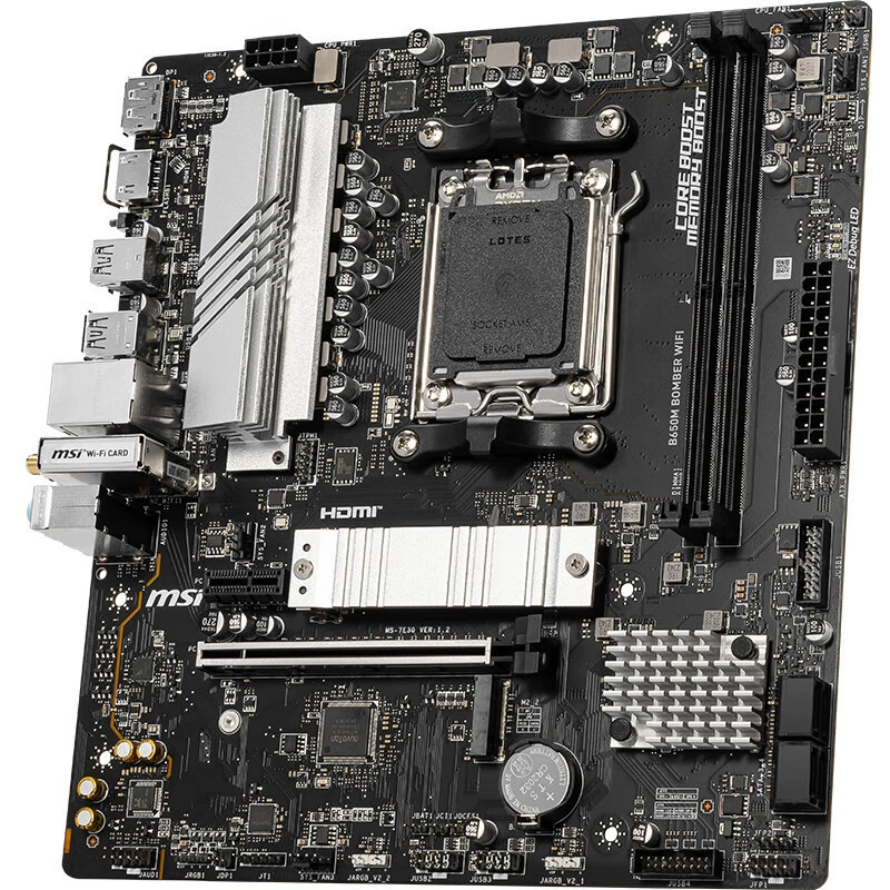 MSI B650M BOMBER WIFI DDR5 CPU7900X3D