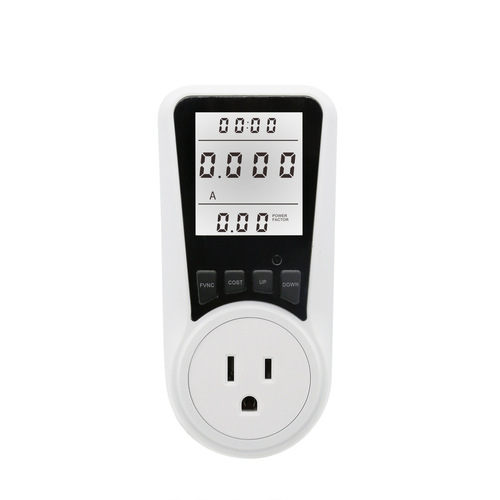 Backlight Home Smart Electric Energy Meter Power Voltage Current Billing Measurement Socket