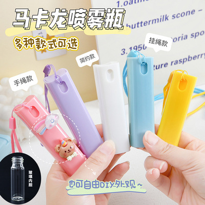 Macaroon Spray bottle Simplicity Pressing Separate bottling travel go out emollient water Spray bottle alcohol disinfect Spout