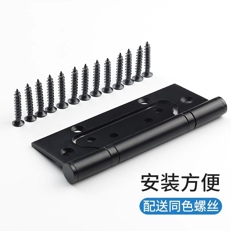 Wooden door hinge 4 inch 5 inch bearing hinge stainless steel door thickened mute door letter hinge