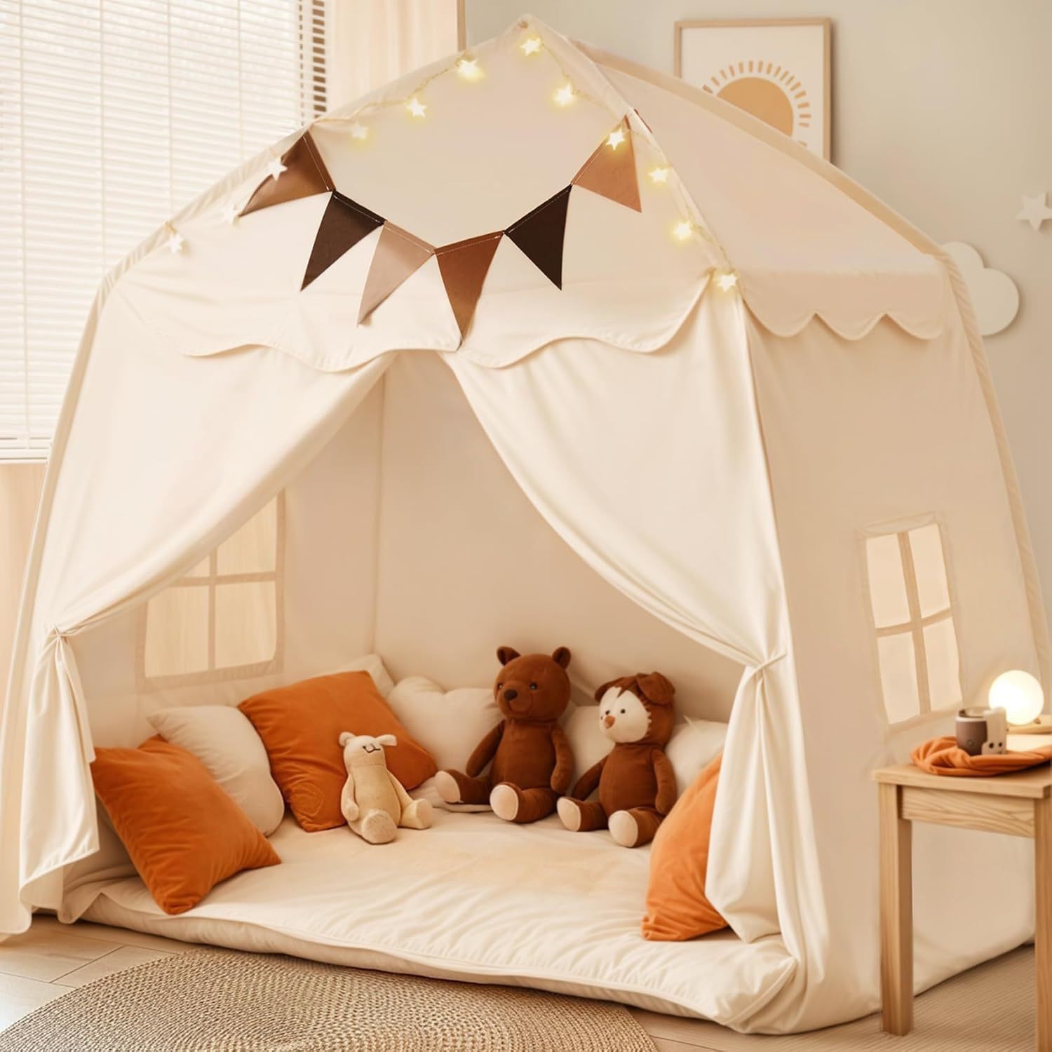 Tienda de Juegos Infantil para Interior de Tela, Plegable y Desmontable image 6