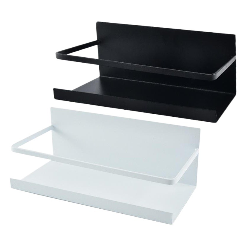 Refrigerador rack cocina rack organizador de almacenamiento de succión magnética refrigerador estante lateral perforador-estante de almacenamiento lateral libre
