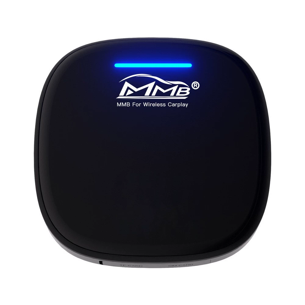 Беспроводной CarPlay-адаптер для автомобиля, новый портативный смарт-бокс для подключения Android и видео в машину
