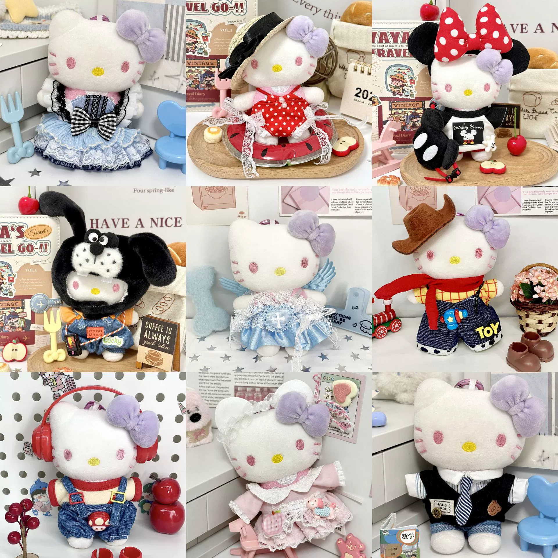 Hello Kitty, Hello Kitty, кукла для переодевания, детская одежда