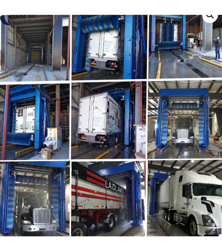 Bus Car Wash Machine, Passenger Car Mobile Gantry Reciprocating Bus Cleaning Machine, Commercial Car Wash Machine