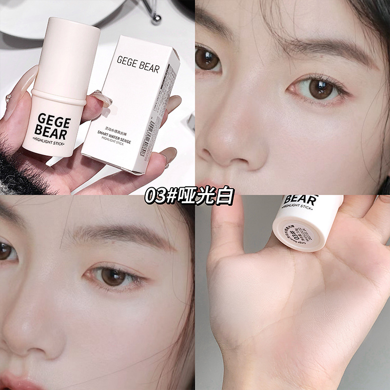 Gegebear aguas brillantes mate natural tierna coreana vigor de la chica de la fiesta de los estudiantes blush