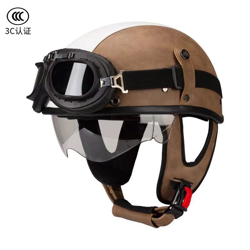 다크 브라운 화이트 컬러 매칭 블랙 프레임 미러