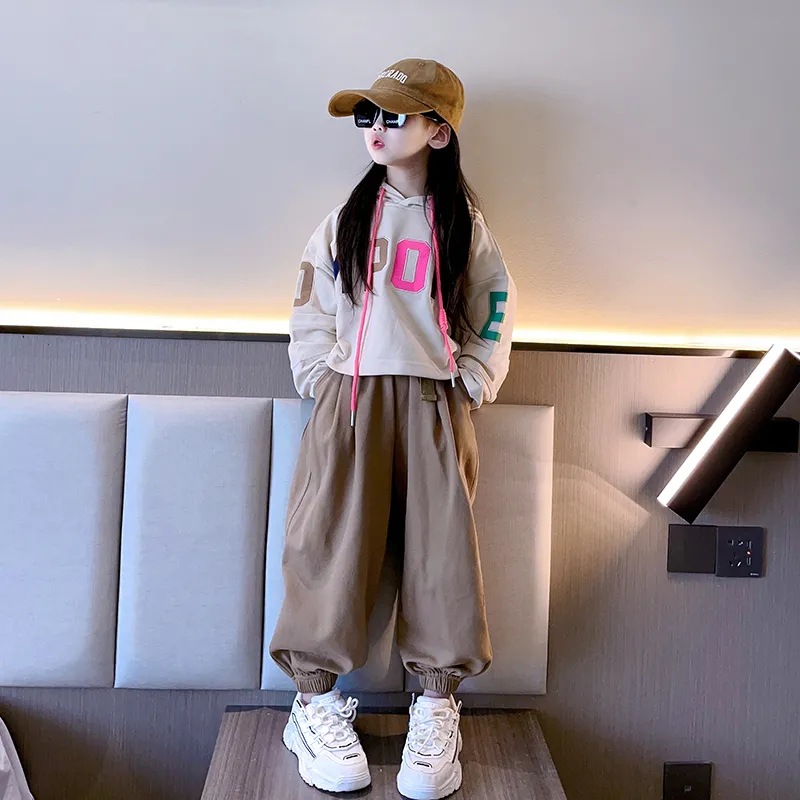 Spor Seti İlkbahar Sonbahar Sezonu 2023 Çevrimiçi Red Blast Big Boy Sokak Dansı Gevşek Çocuk ve Kız_voghion.com