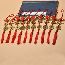 十款 43毫米 加厚 铜钱 铜葫芦 红绳挂件