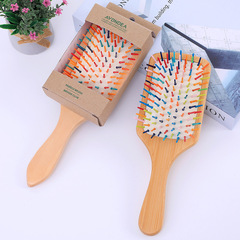 Airbag Comb, Colorful Scalp Massage Comb, Hair Styling Wood Comb, Wholesale Hair Straightening Cushion Comb, Household Hairbrush Manufacturer Wholesale